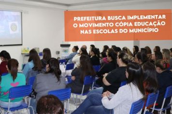 PREFEITURA BUSCA IMPLEMENTAR O MOVIMENTO CÓPIA EDUCAÇÃO NAS ESCOLAS DO MUNICÍPIO