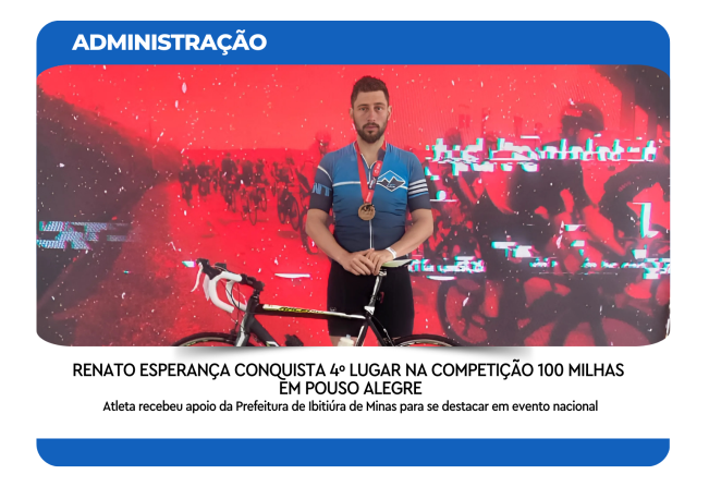 RENATO ESPERANÇA CONQUISTA 4º LUGAR NA COMPETIÇÃO 100 MILHAS EM POUSO ALEGRE