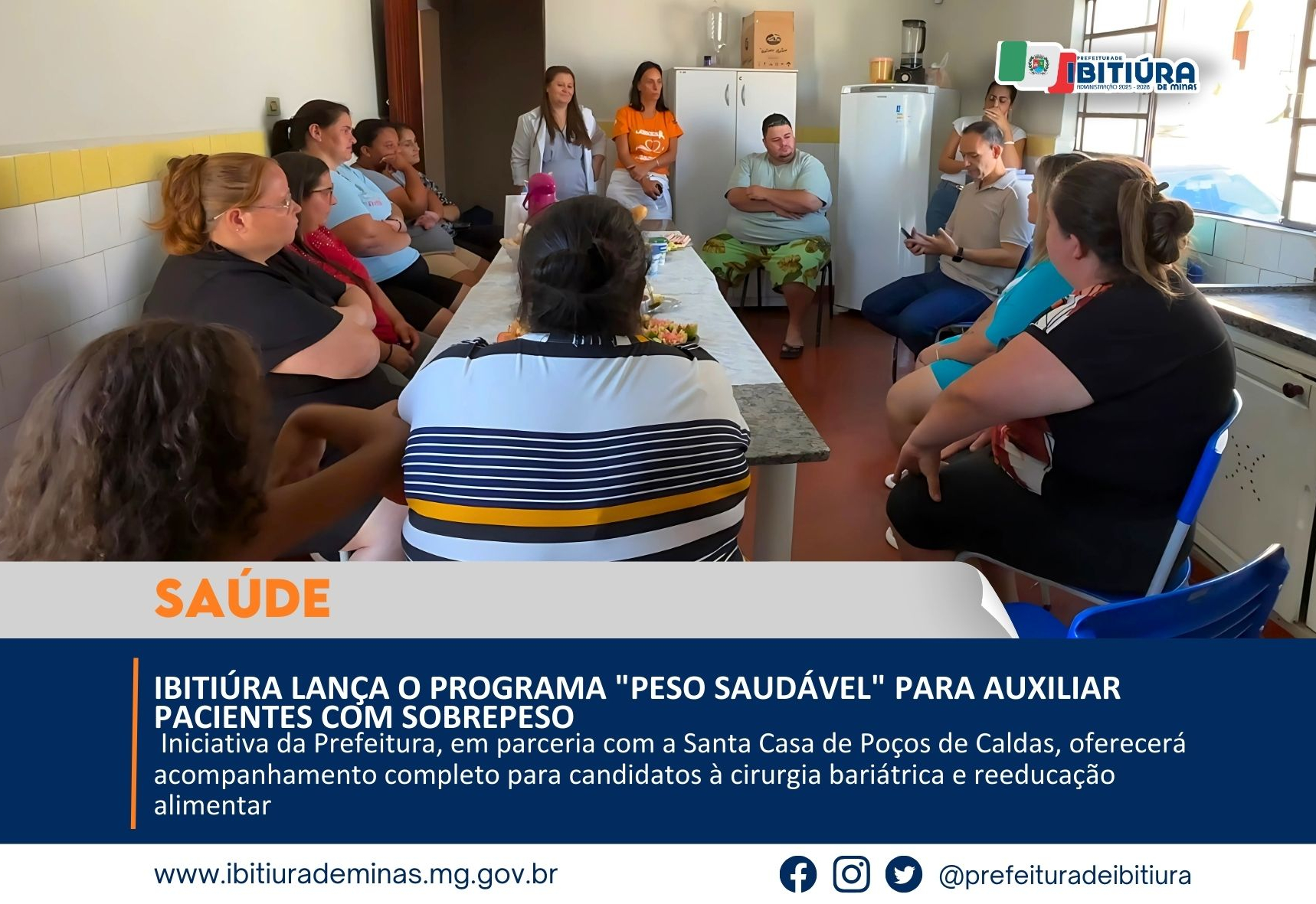 IBITIÚRA LANÇA O PROGRAMA 